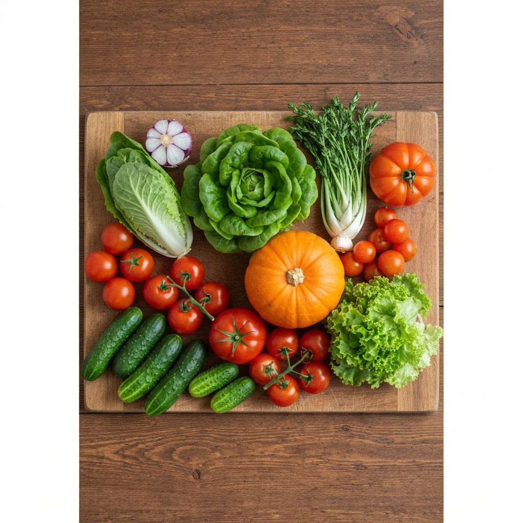 Seasonal vegetables